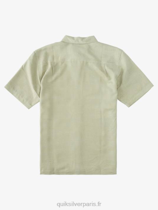 Hommes Quiksilver chemise à manches courtes waterman manele bay D6PT801 thé