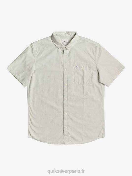 Hommes Quiksilver chemise à manches courtes winfall D6PT383 sauge du désert