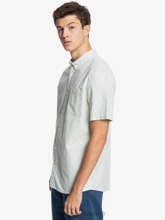 Hommes Quiksilver chemise à manches courtes winfall D6PT383 sauge du désert