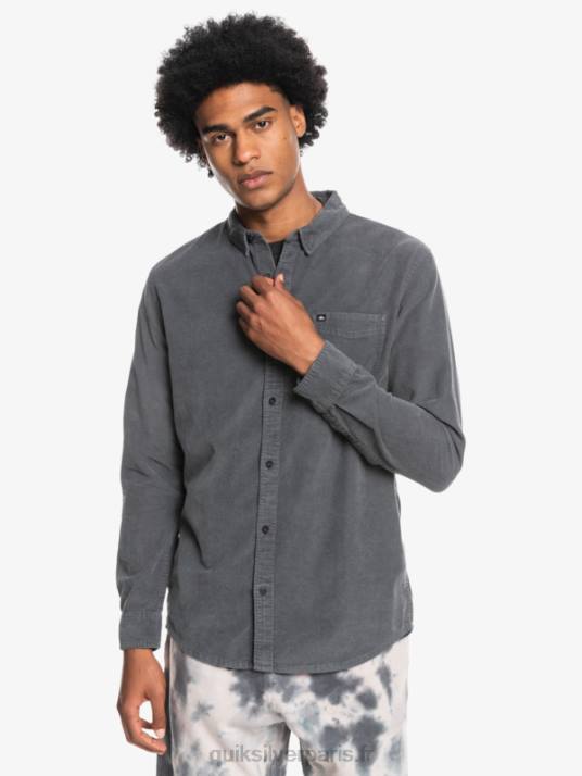 Hommes Quiksilver chemise à manches longues smoke trail D6PT1223 porte de fer