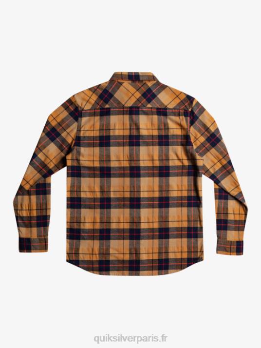 Hommes Quiksilver chemise à manches longues stretch kinsale D6PT1506 cassonade kinsale