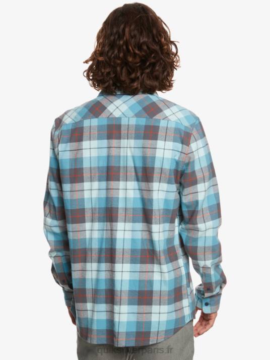 Hommes Quiksilver chemise à manches longues stretch kinsale D6PT1507 eau glacée kinsale