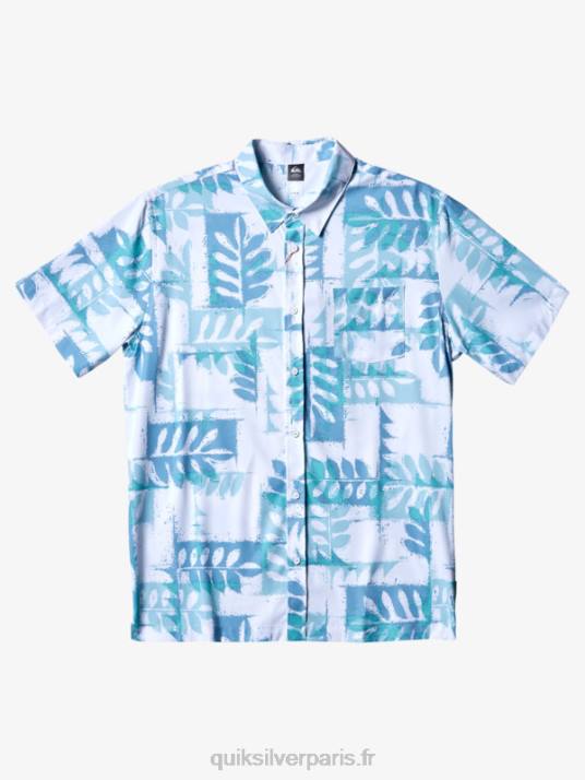 Hommes Quiksilver maillot de surf technique waterman kailua cruiser upf 50 à manches courtes D6PT157 kailua aquatique