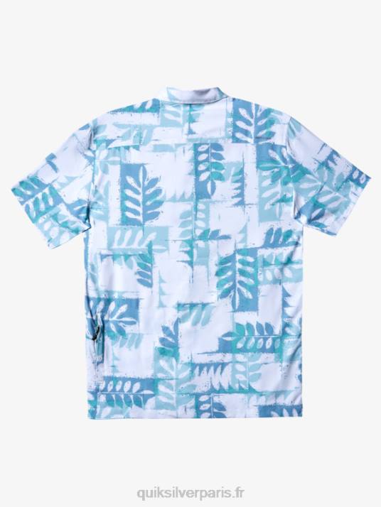 Hommes Quiksilver maillot de surf technique waterman kailua cruiser upf 50 à manches courtes D6PT157 kailua aquatique