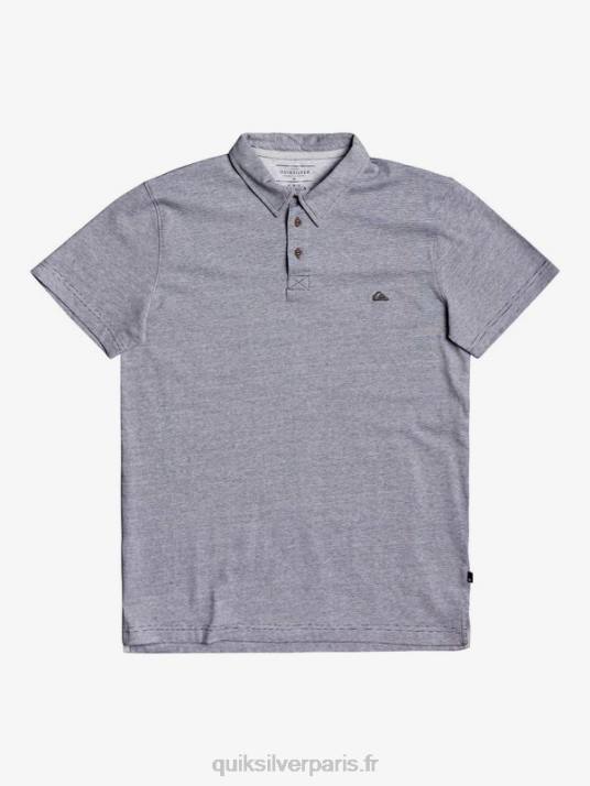 Hommes Quiksilver polo à manches courtes daily sun cruise D6PT1551 nuit parisienne