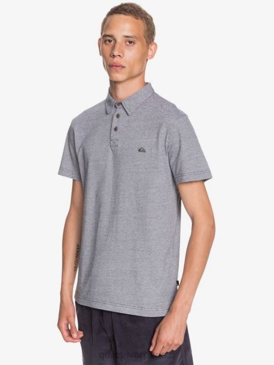 Hommes Quiksilver polo à manches courtes daily sun cruise D6PT1551 nuit parisienne