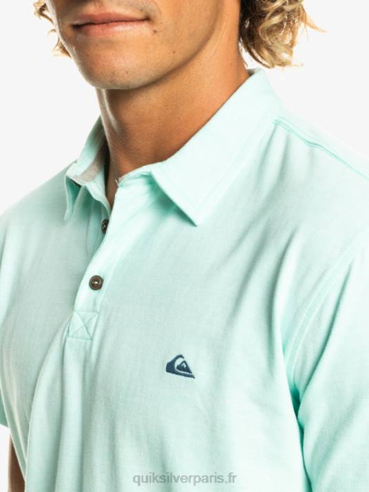 Hommes Quiksilver polo à manches courtes sunset cruise D6PT481 verre de plage