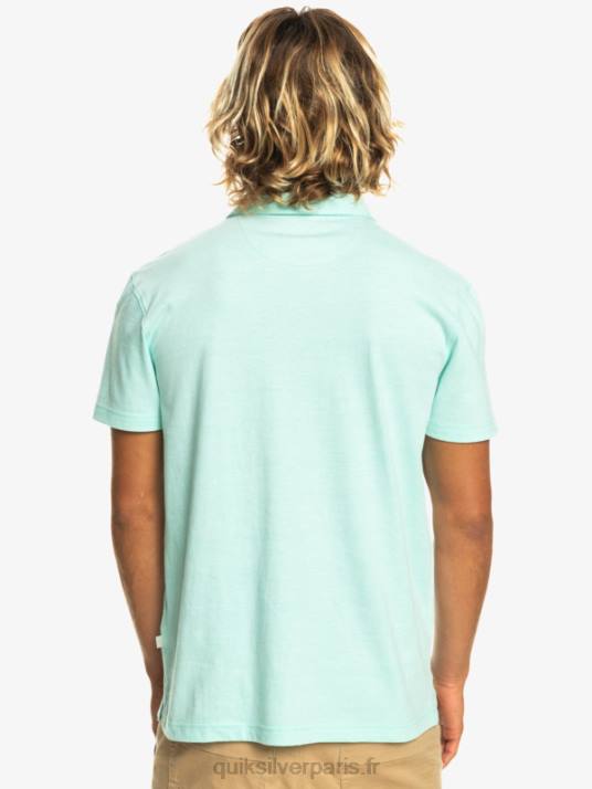 Hommes Quiksilver polo à manches courtes sunset cruise D6PT481 verre de plage