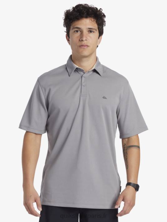 Hommes Quiksilver polo manches courtes waterman water D6PT97 Peau de requin