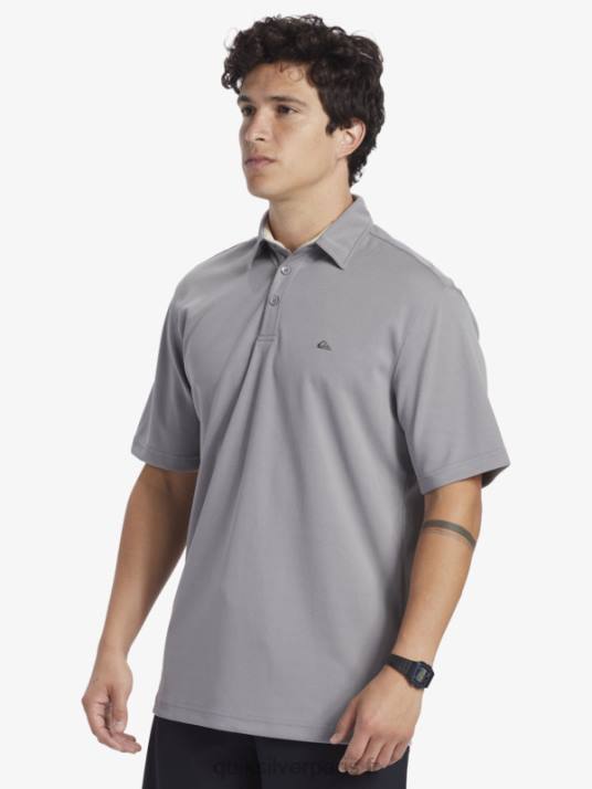 Hommes Quiksilver polo manches courtes waterman water D6PT97 Peau de requin