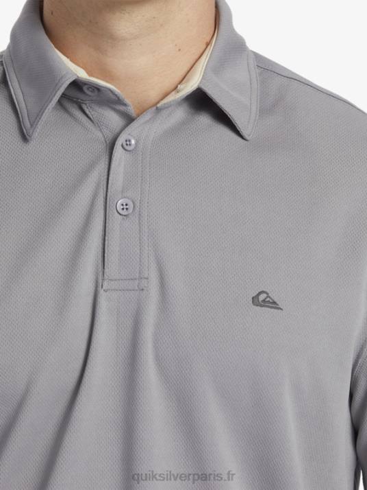 Hommes Quiksilver polo manches courtes waterman water D6PT97 Peau de requin