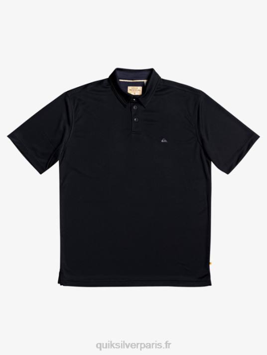 Hommes Quiksilver polo manches courtes waterman water D6PT98 noir