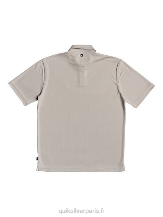 Hommes Quiksilver polo manches courtes waterman water D6PT99 gris silex