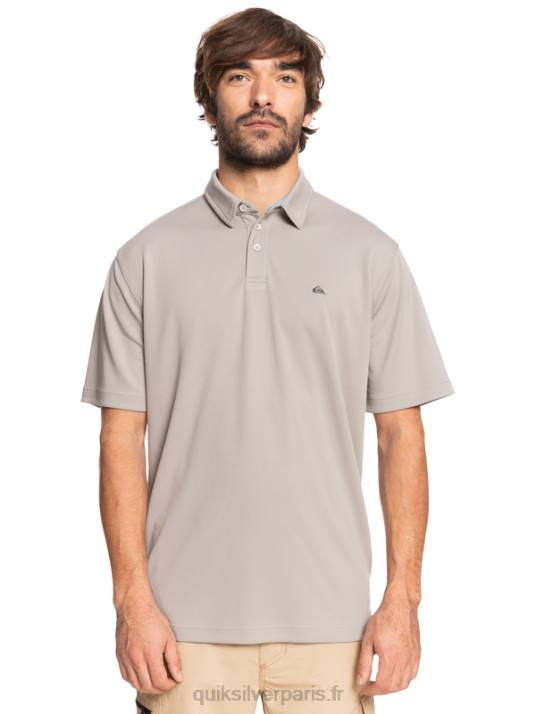 Hommes Quiksilver polo manches courtes waterman water D6PT99 gris silex