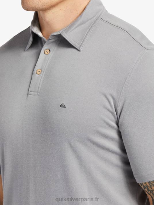 Hommes Quiksilver polo manches courtes waterpolo waterman D6PT247 Peau de requin