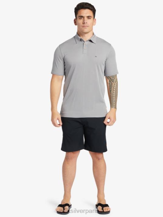 Hommes Quiksilver polo manches courtes waterpolo waterman D6PT247 Peau de requin