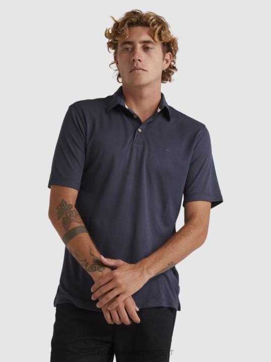 Hommes Quiksilver polo manches courtes waterpolo waterman D6PT250 nuits bleues