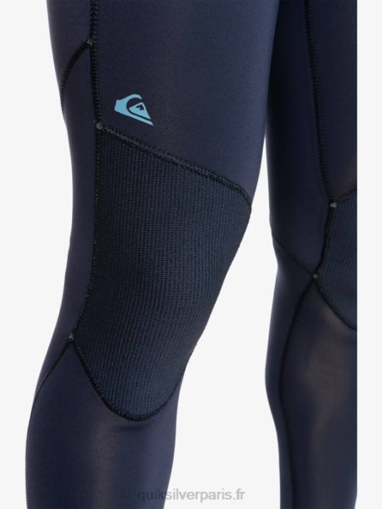Hommes Quiksilver Combinaison 3/2 séances quotidiennes back-zip D6PT927 marine foncé/noir