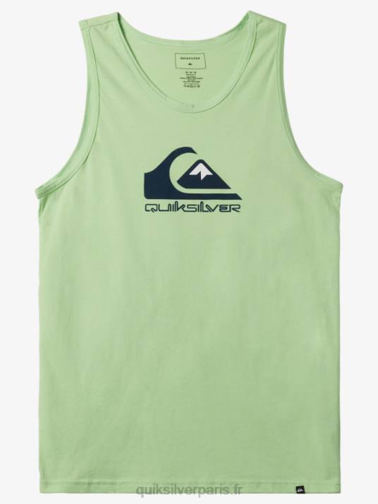 Hommes Quiksilver grand réservoir de logo D6PT264 paradis vert