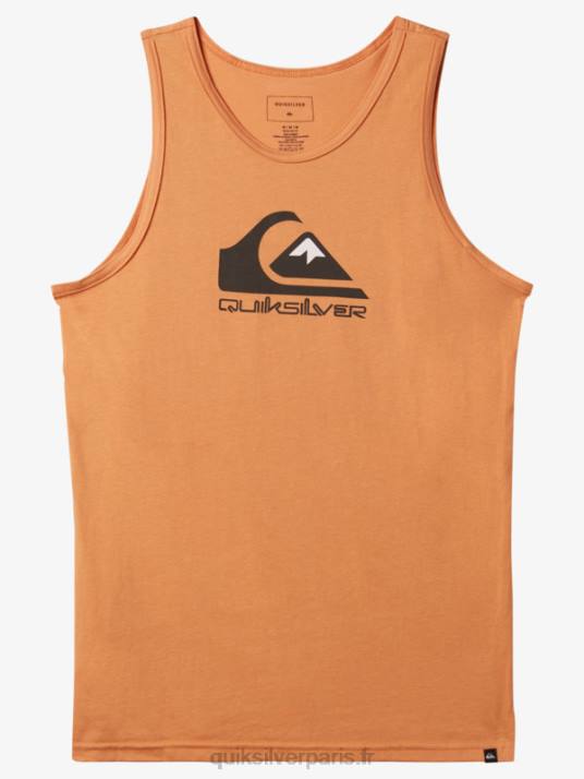 Hommes Quiksilver grand réservoir de logo D6PT266 bronzer au cuivre