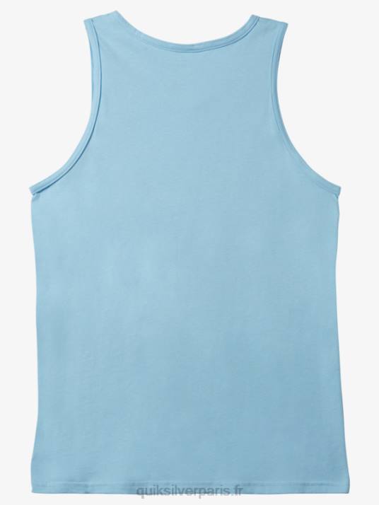 Hommes Quiksilver grand réservoir de logo D6PT268 bleu ciel