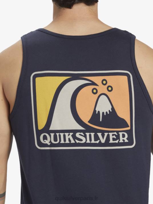 Hommes Quiksilver réservoir à bulles douces D6PT166 blazer bleu marine