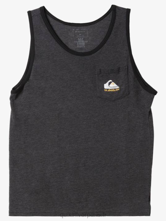 Hommes Quiksilver t-shirt à poche omni D6PT555 bruyère anthracite