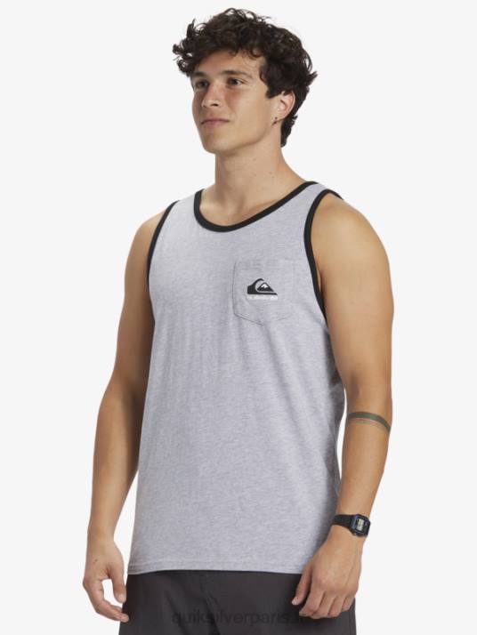 Hommes Quiksilver t-shirt à poche omni D6PT556 bruyère athlétique