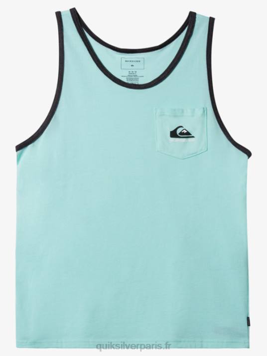Hommes Quiksilver t-shirt à poche omni D6PT559 bruyère de verre de plage