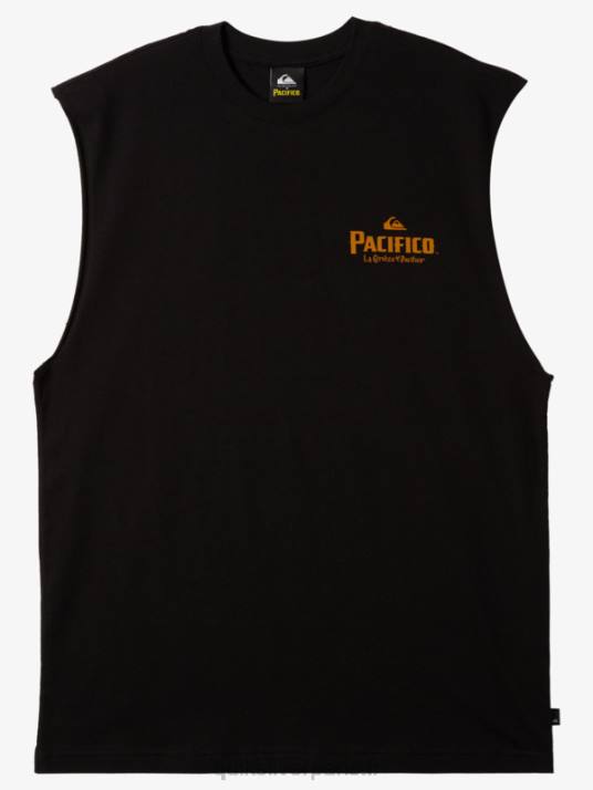 Hommes Quiksilver x Pacifico réservoir de tir droit D6PT4 noir