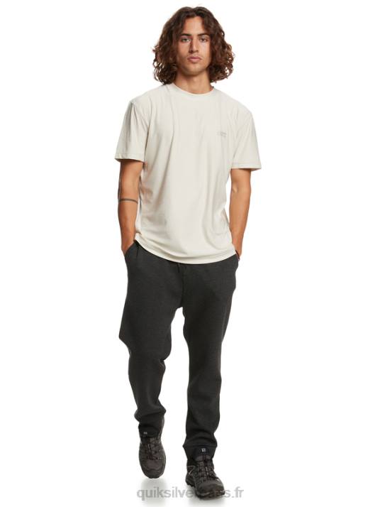 Hommes Quiksilver pantalon de jogging en molleton D6PT1721 bruyère fantôme