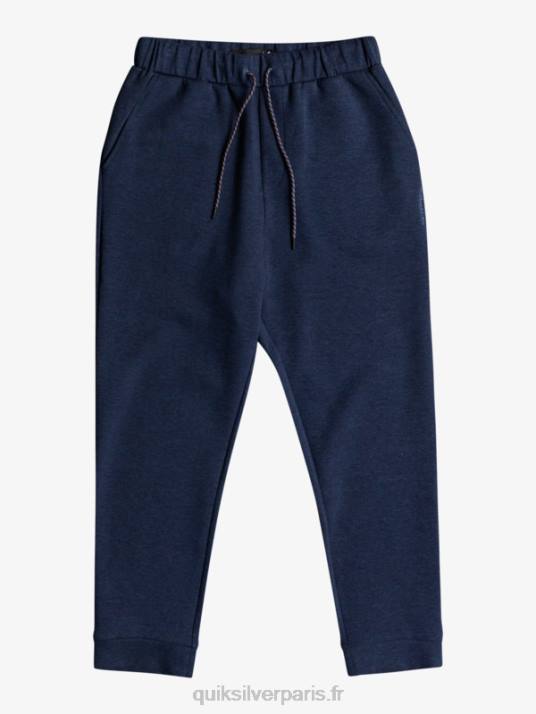 Hommes Quiksilver pantalon de jogging en molleton D6PT1722 insigne bleu chiné