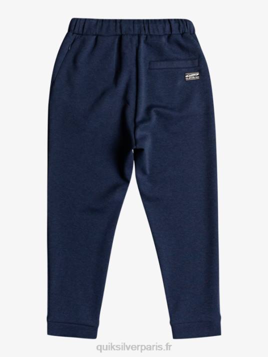 Hommes Quiksilver pantalon de jogging en molleton D6PT1722 insigne bleu chiné