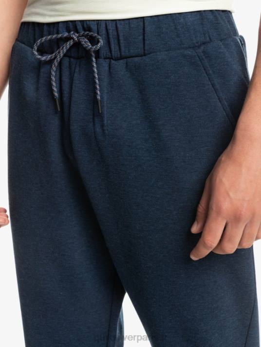 Hommes Quiksilver pantalon de jogging en molleton D6PT1722 insigne bleu chiné