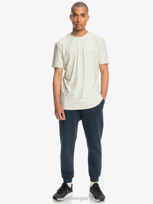 Hommes Quiksilver pantalon de jogging en molleton D6PT1722 insigne bleu chiné