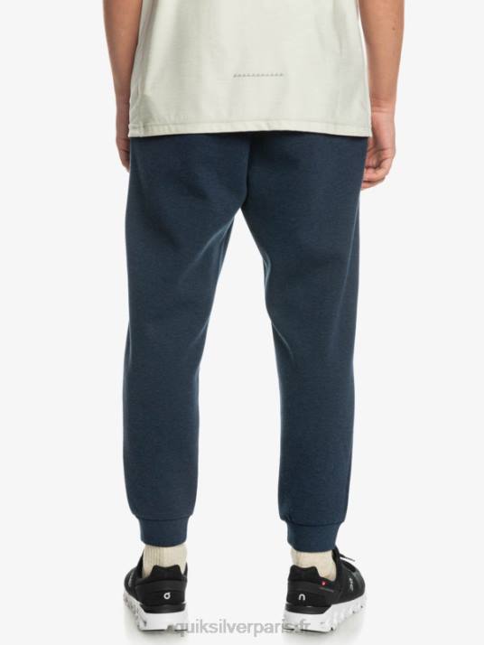 Hommes Quiksilver pantalon de jogging en molleton D6PT1722 insigne bleu chiné