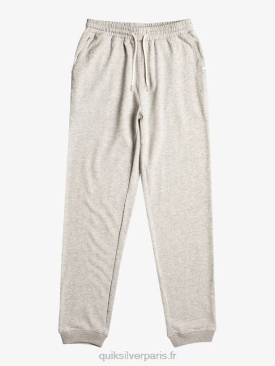 Hommes Quiksilver pantalon de jogging essentiel D6PT1256 gris clair chiné