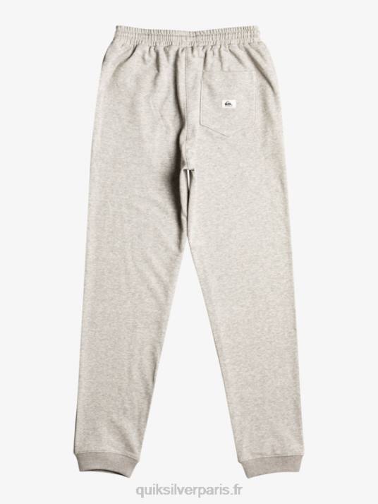 Hommes Quiksilver pantalon de jogging essentiel D6PT1256 gris clair chiné
