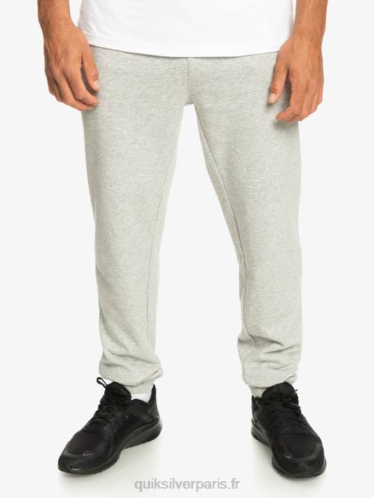 Hommes Quiksilver pantalon de jogging essentiel D6PT1256 gris clair chiné