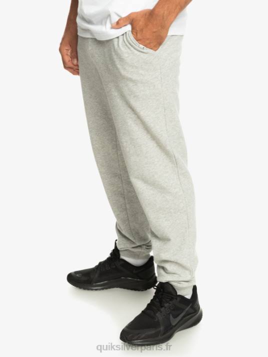 Hommes Quiksilver pantalon de jogging essentiel D6PT1256 gris clair chiné
