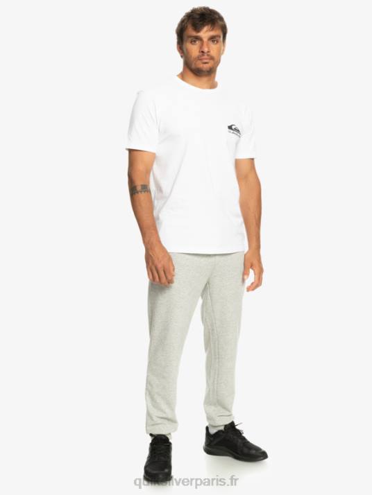 Hommes Quiksilver pantalon de jogging essentiel D6PT1256 gris clair chiné