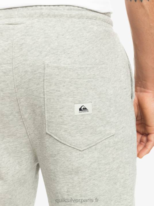 Hommes Quiksilver pantalon de jogging essentiel D6PT1256 gris clair chiné