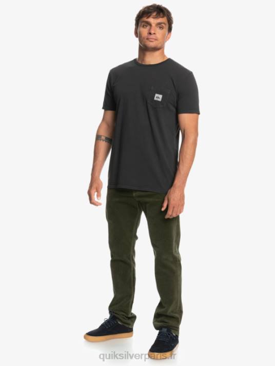 Hommes Quiksilver pantalon en velours côtelé kracker D6PT1549 feuille de vigne