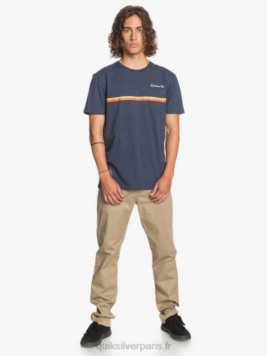 Hommes Quiksilver pantalon à poche chino daily union D6PT1159 bois d\'orme