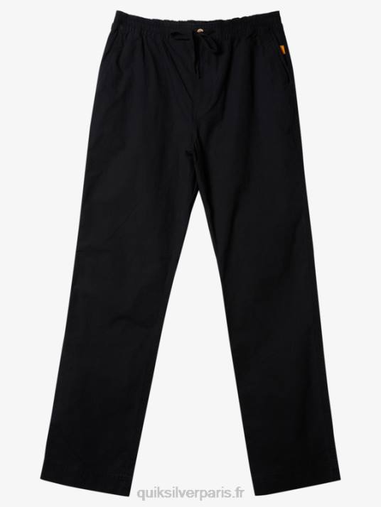 Hommes Quiksilver waterman après pantalon de surf D6PT791 noir