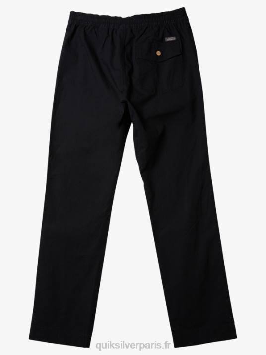 Hommes Quiksilver waterman après pantalon de surf D6PT791 noir