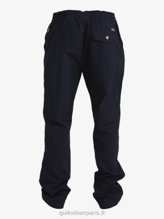 Hommes Quiksilver waterman après pantalon de surf D6PT791 noir