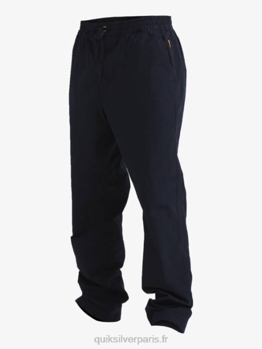 Hommes Quiksilver waterman après pantalon de surf D6PT791 noir