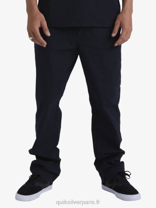 Hommes Quiksilver waterman après pantalon de surf D6PT791 noir