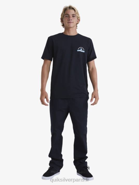 Hommes Quiksilver waterman après pantalon de surf D6PT791 noir